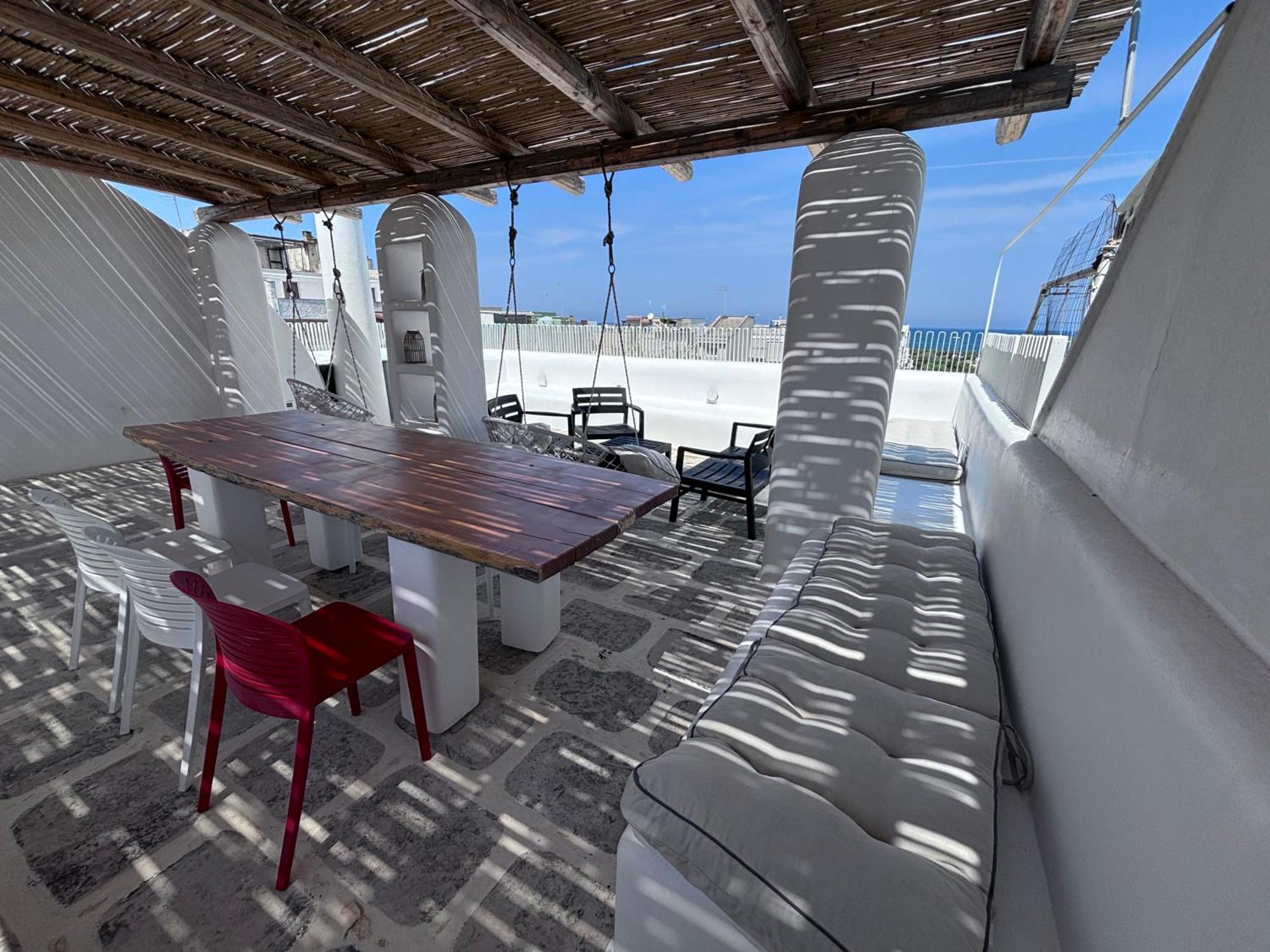 Casa Mediterranea Jacuzzi Riscaldata Con Caminetto Specchiolla Exterior photo